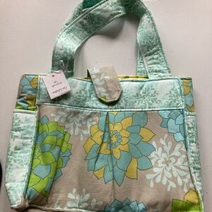 Hand made purse tote diaper bag